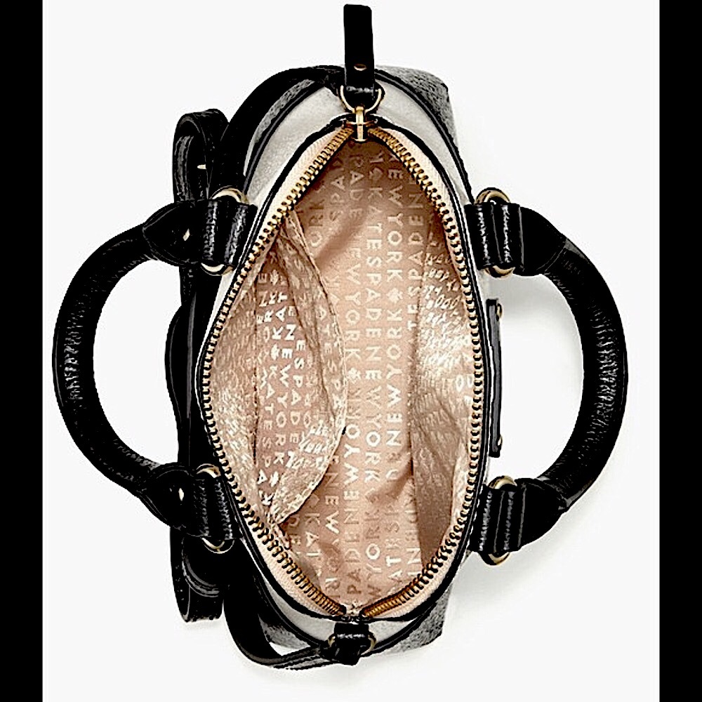 ♠️KATE SPADE RACHELLE WELLESLEY MINI SATCHEL♠️BOAR-SKIN EMBOSSED COWHIDE♠️ - Picture 3 of 7